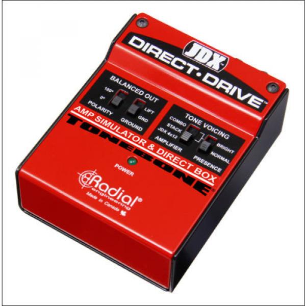 Radial JDX Direct-Drive Active Guitar Amp Simulator Direct Box #3 image
