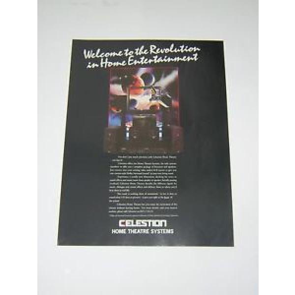 Original paper Advert - 1993 - Celestion Home Theatre #1 image