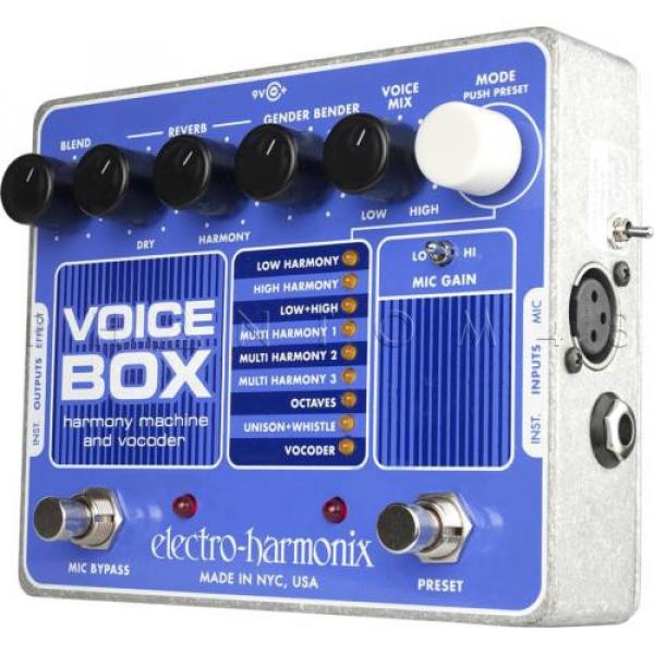 Electro-Harmonix Voice Box Vocal Vocoding Synth Processor and Harmonizer - NEW #1 image