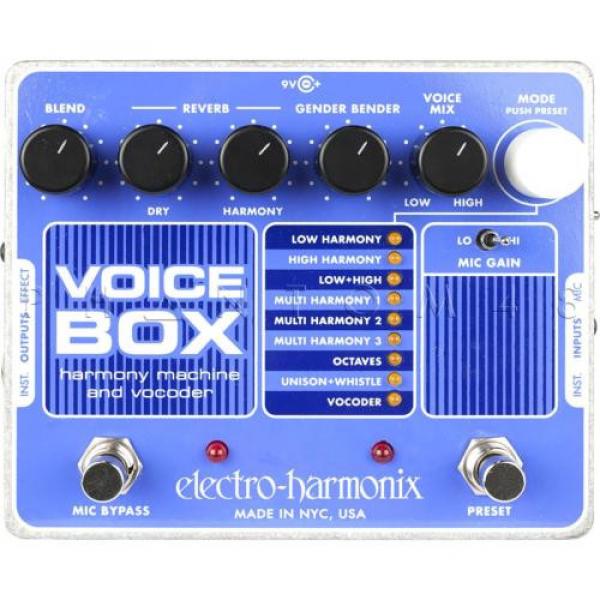 Electro-Harmonix Voice Box Vocal Vocoding Synth Processor and Harmonizer - NEW #3 image