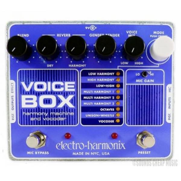 Electro Harmonix Voice Box Harmony Machine/Vocoder Pedal - New! Free Shipping! #1 image