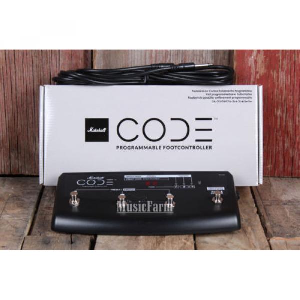 Marshall CODE Stompware 4 Way Footswitch Controller for Code Guitar Amplifiers #1 image