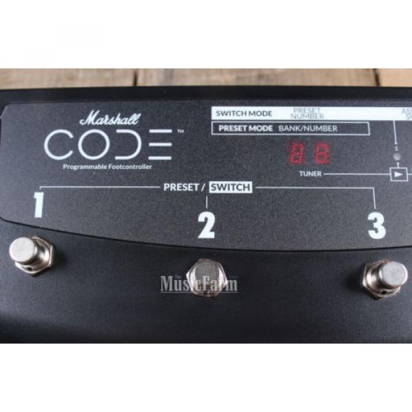 Marshall CODE Stompware 4 Way Footswitch Controller for Code Guitar Amplifiers #3 image