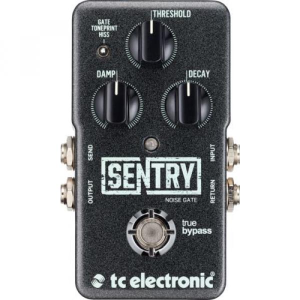 New TC Electronic Sentry Multiband Noise Gate Guitar Effects Pedal!! #1 image
