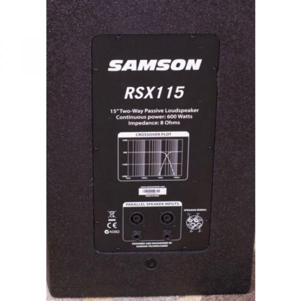 Samson RSX115 2-Way Professional Loudspeaker -NEW #5 image