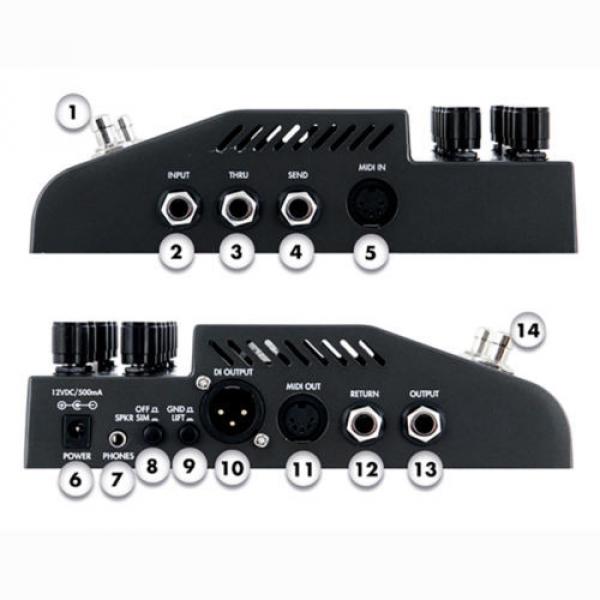 Two Notes Audio Engineering Le Bass 2-Channel Tube Preamp and Overdrive Pedal #2 image