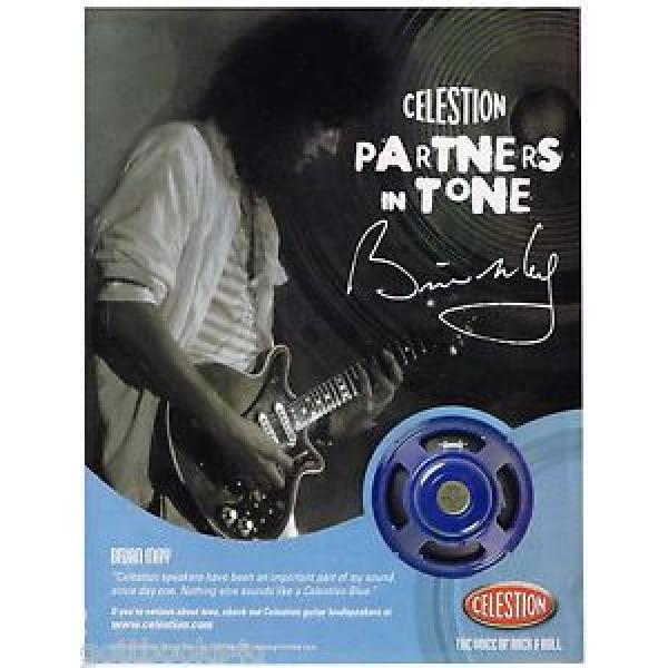 Celestion Speakers - Brian May of Queen - 2006 Print Advertisement #1 image