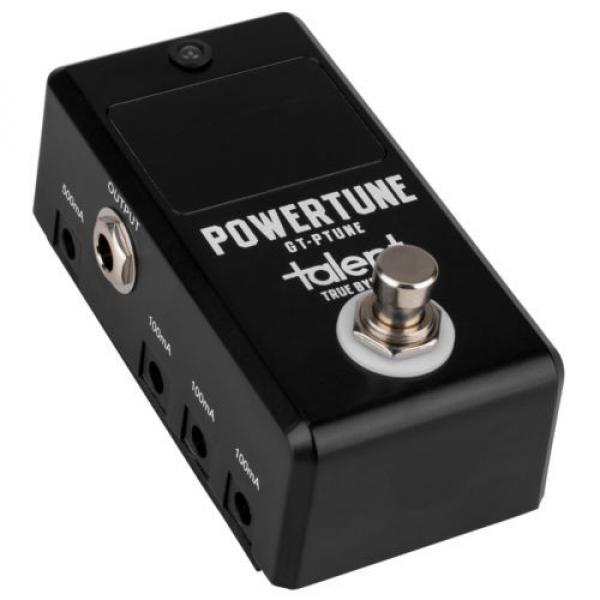 Talent GT-PTUNE POWERTUNE Tuner and Power Supply Guitar Mini FX Pedal Stomp Box #1 image