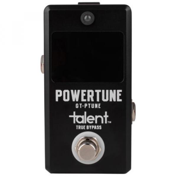Talent GT-PTUNE POWERTUNE Tuner and Power Supply Guitar Mini FX Pedal Stomp Box #2 image