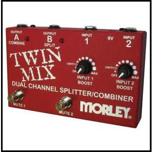Morley Twin Mix ABY Switcher Splitter Combiner  Guitar Effects Pedal New #1 image