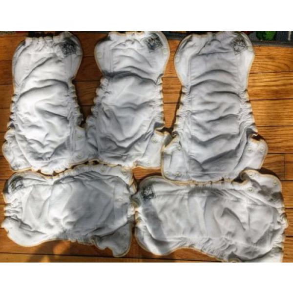 Mother Ease Sandy&#039;s Bamboo Fitted Cloth Diapers with Two Small Mother Ease Cover #1 image
