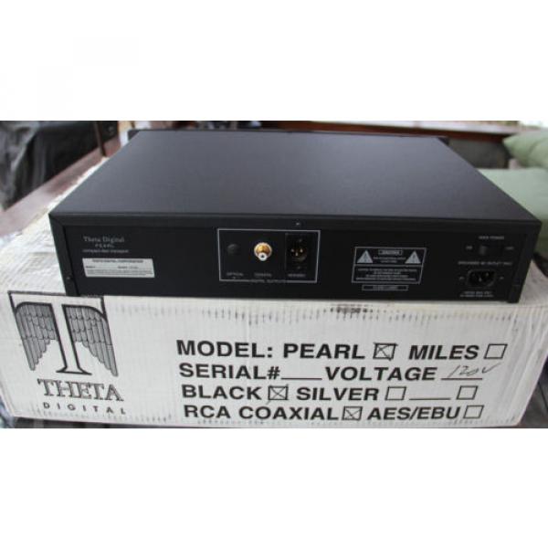 Theta Digital Pearl CD Transport  With Box &amp; Remote #2 image