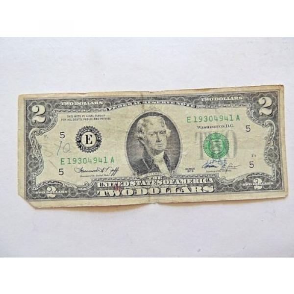 1976 Two Dollar E Series Note #1 image