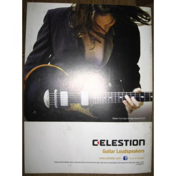 Celestion Guitar Loudspeakers catalog #4 image