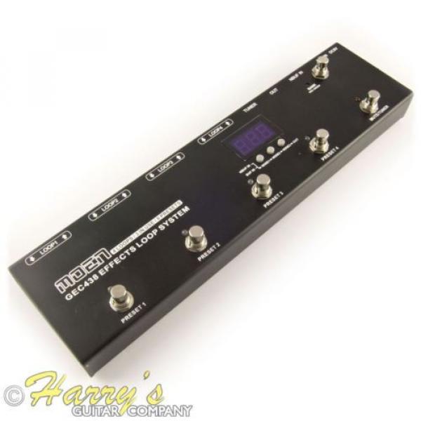 Moen GEC-438 Guitar Effect Loop System | FX Pedal Switcher &amp; Signal Router #1 image