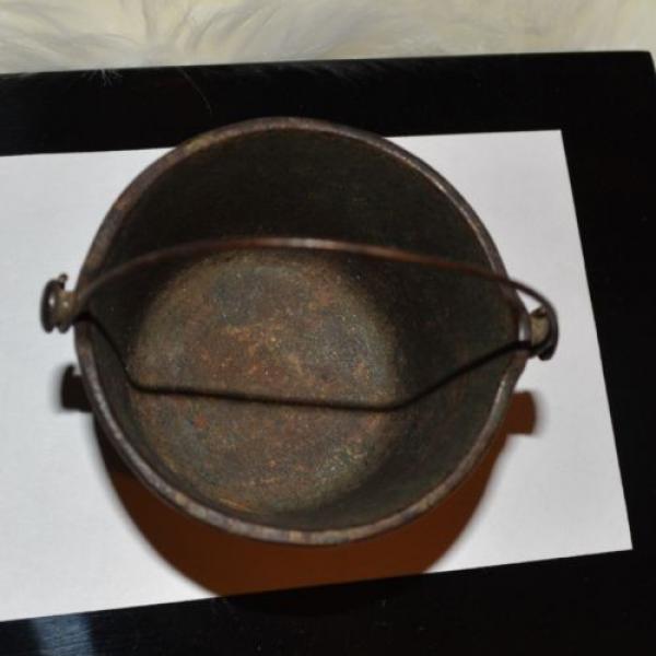 dollhouse miniature cauldron 1:12 iron antique STORY #3 image