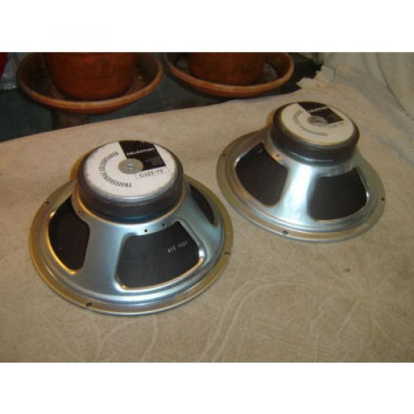 Celestion G12T-75 Pair 16 ohm, for Repair or Parts #2 image