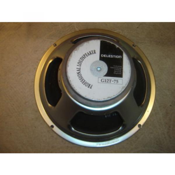 Celestion G12T-75 Pair 16 ohm, for Repair or Parts #4 image