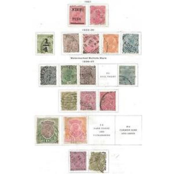 18 India Stamps from Quality Old Album 1921-1927 #1 image