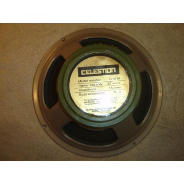 Celestion G12M 16 ohm, G12 16 ohm, for Repair or Parts #4 image