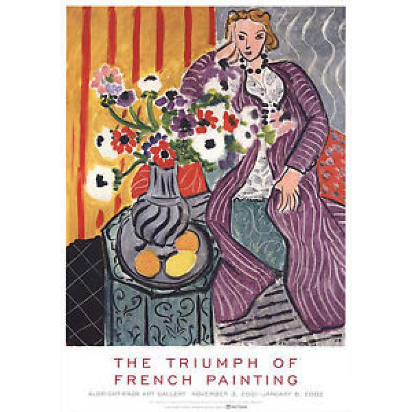Henri Matisse-Purple Robe and Anemones-2002 Poster #1 image