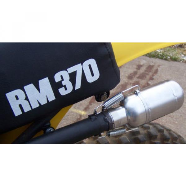 New 1976 Suzuki RM370 RM 370 all aluminum silencer for Circle F pipe 14330-41200 #3 image