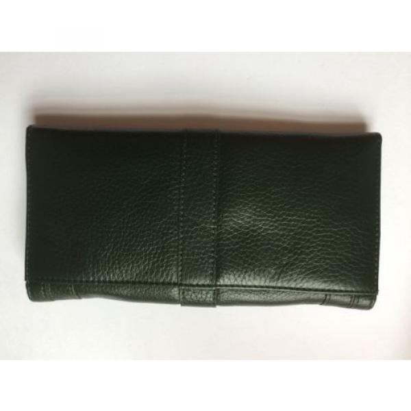 Dark Green Leather Wallet #2 image