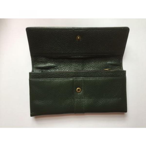 Dark Green Leather Wallet #4 image