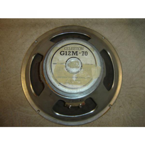Celestion G12H 16 ohm, G12M-70 16 ohm, for Repair or Parts #4 image