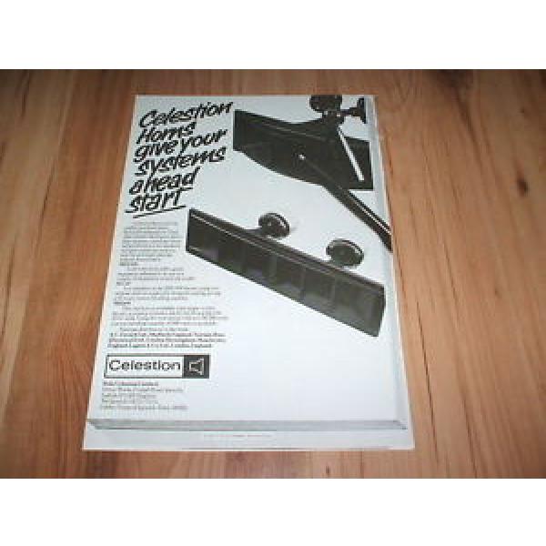 Celestion Horns loudspeakers-1979 magazine advert #1 image