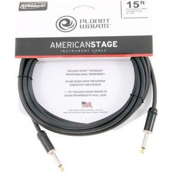 Planet Waves American Stage Instrument Cable 15&#039; PW-AMSG-15 #1 image