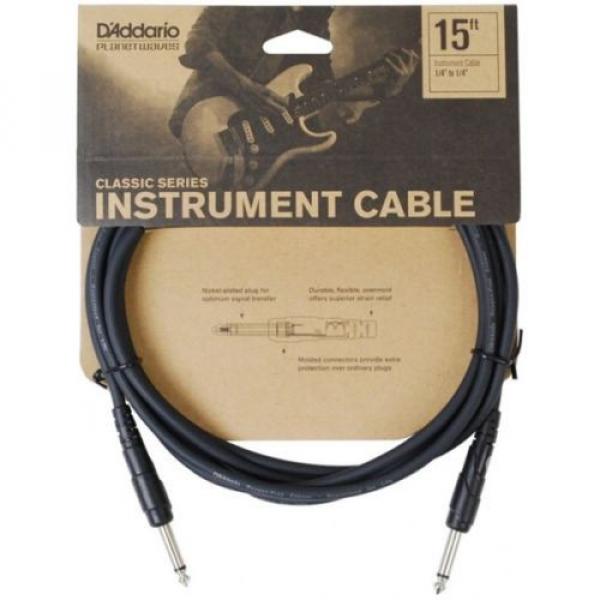 PLANET WAVES PW-CGT-15, 15&#039; CLASSIC SERIES INSTRUMENT CABLE - NEW! #1 image