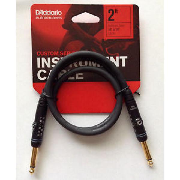 Planet Waves Daddario Custom Series Patch Cable - 2ft; length #1 image