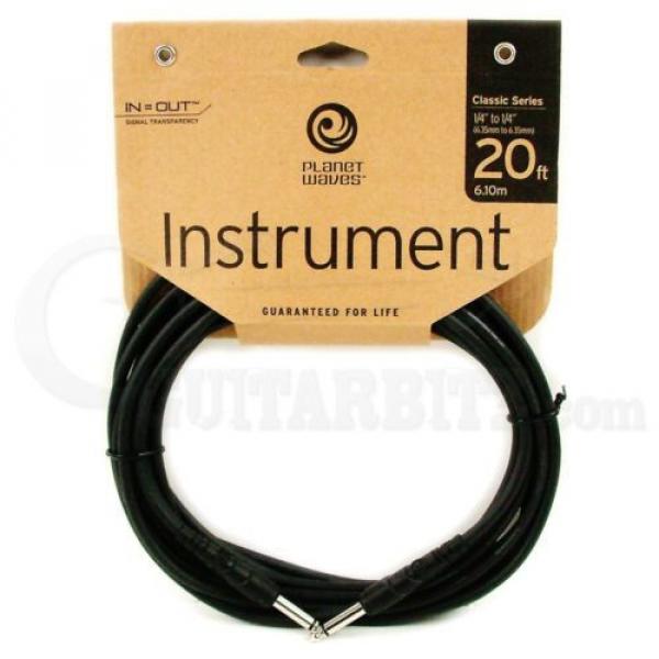 Planet Waves Classic Guitar Cable - 20foot (6meters) #1 image