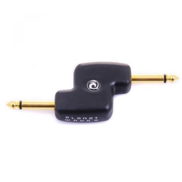 D&#039;Addario Planet Waves 1/4&#034; Male Mono Offset Adapter Coupler #1 image