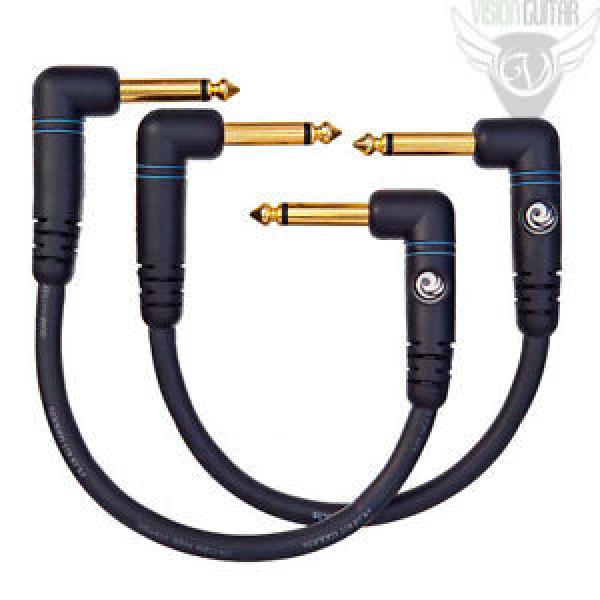 2-pack! Planet Waves Custom Series Right-Angle Patch Cable (6 Inches) #1 image