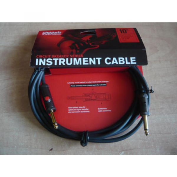 Planet Waves 10ft Circuit Breaker Cable. PW-AGL-10. #1 image