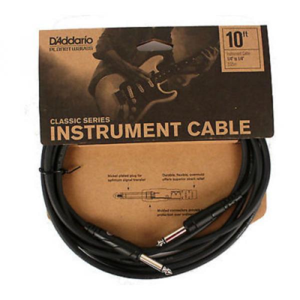 D&#039;Addario Planet Waves PW-CGT-10 Classic Series 10FT Instrument Cable #2 image
