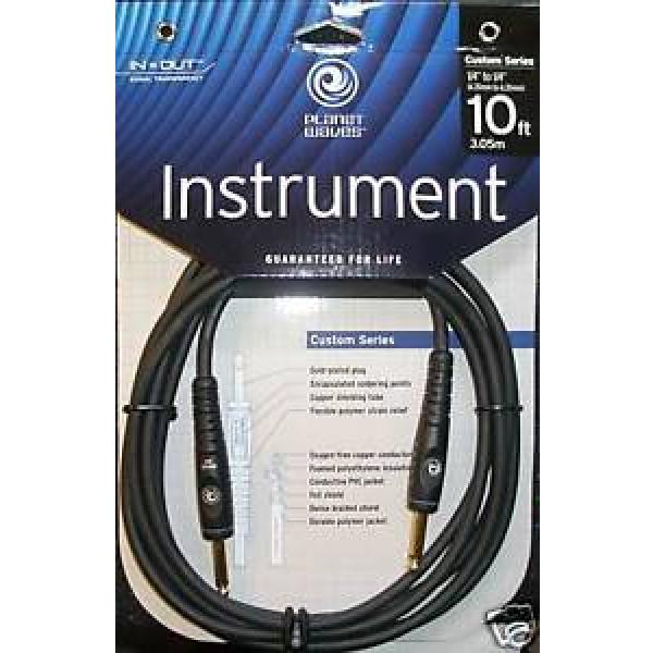 Planet Waves 10 Ft Guitar and Instrument Cable, PW-G-10 #1 image
