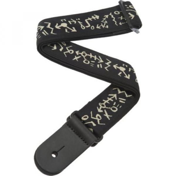 D&#039;Addario Planet Waves 2&#034; Pat Metheny Woven Guitar Strap Travels #1 image