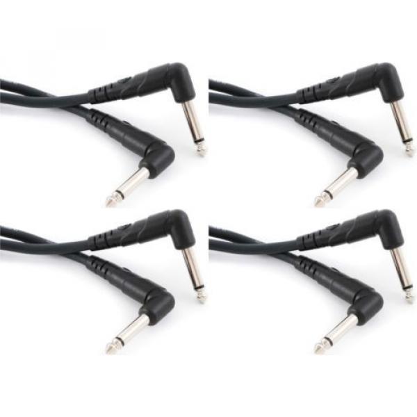 Planet Waves PW-CGTP-105 Classic Series Patch Cable - 6... (4-pack) Value Bundle #1 image