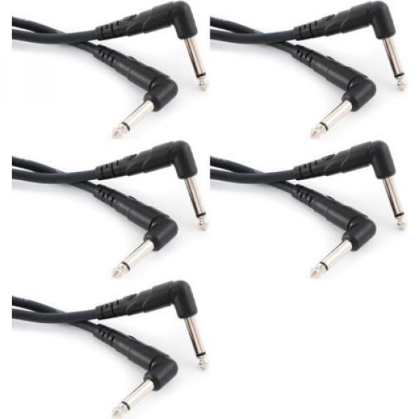 Planet Waves PW-CGTP-105 Classic Series Patch Cable - 6... (5-pack) Value Bundle #1 image