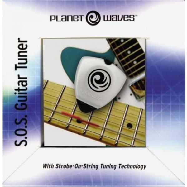 Planet Waves Strobe On String (S.O.S) Guitar Pick Tuner Great Gift Boxed #1 image
