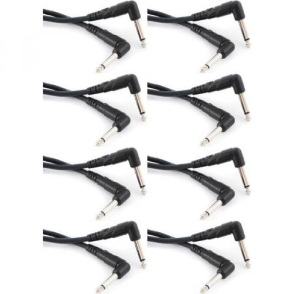 Planet Waves PW-CGTP-105 Classic Series Patch Cable - 6... (8-pack) Value Bundle #1 image