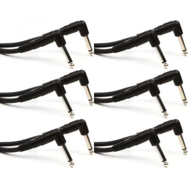 Planet Waves PW-CGTPRA-03 Classic Series Patch Cable - ... (6-pack) Value Bundle #1 image