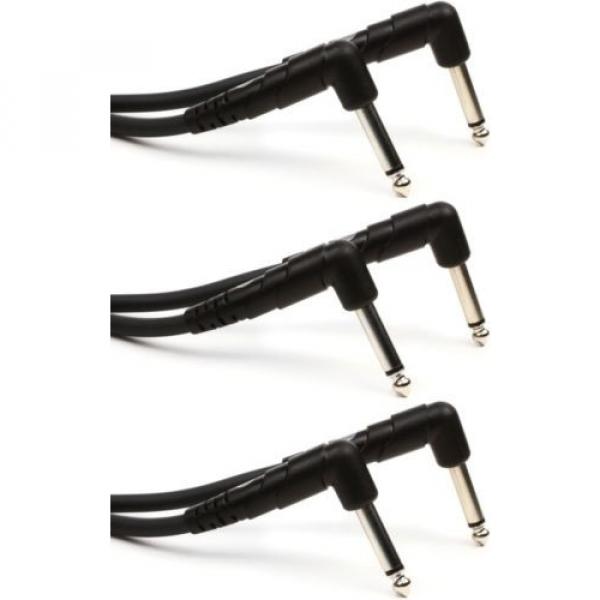 Planet Waves PW-CGTPRA-03 Classic Series Patch Cable - ... (3-pack) Value Bundle #1 image
