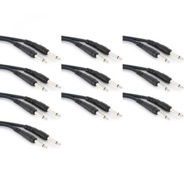Planet Waves PW-CGTP-01 Classic Series Patch Cable - 1&#039;... (10-pack) Value Bundl #1 image