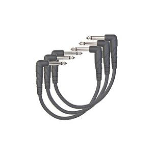 Planet Waves Classic Series Patch Cable, 3-pack, 6 Inches #1 image