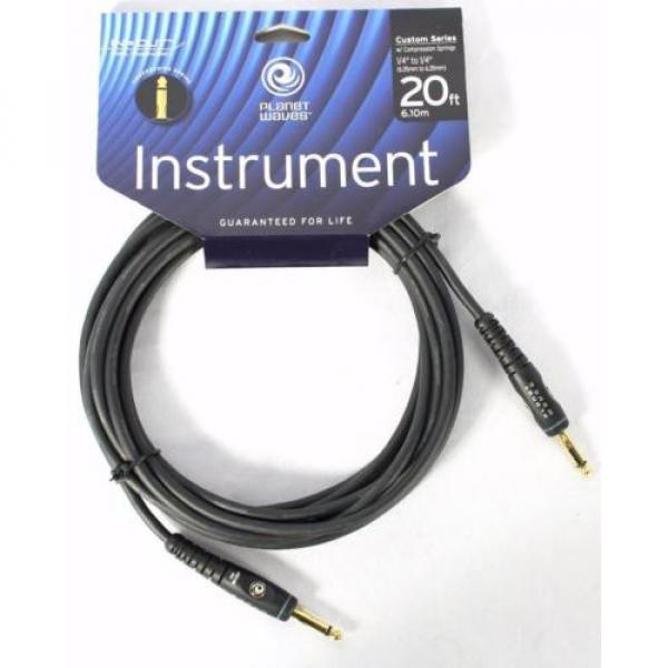 D&#039;addario Planet Waves PW-GCS-20 20&#039; 1/4&#034; Electric Guitar Bass Instrument Cable #1 image