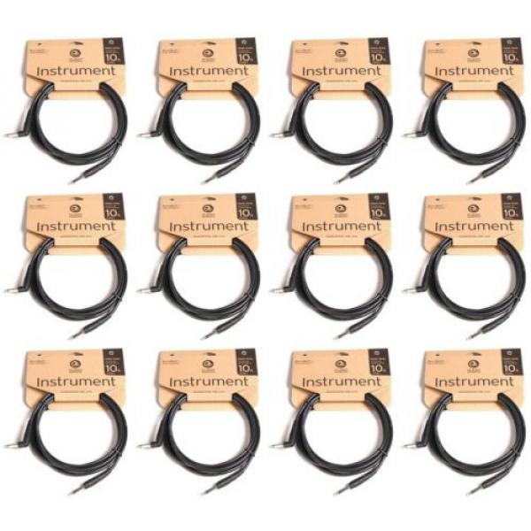 Planet Waves 10&#039; Classic Series Instrument Cable - w/Ri... (12-pack) Value Bundl #1 image